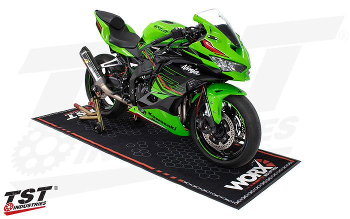 TST WORX Garage Motorcycle Mat