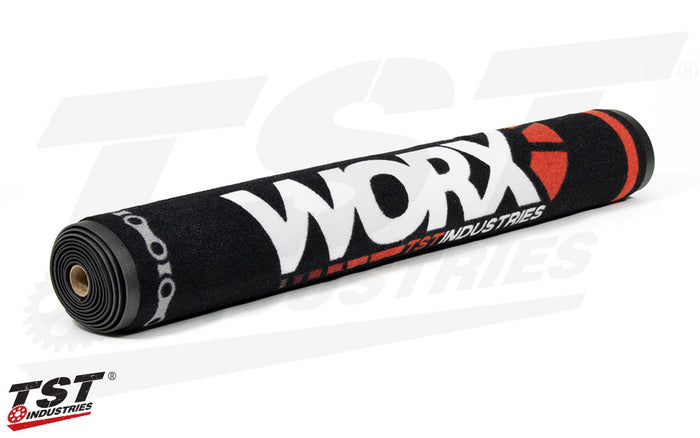 Upgrade your garage with the TST WORX Bike Mat.