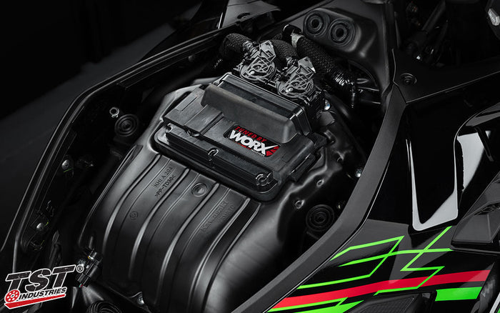 Unlocking enormous power gains on your Kawasaki ZX4-RR / ZX-4R has never been easier.