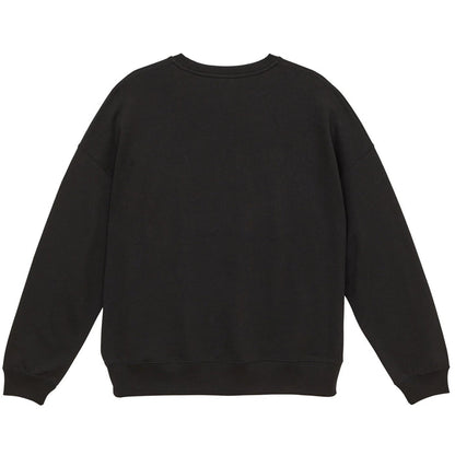 United Athle 10.0oz Big Silhouette Crew Neck Sweatshirt - Black