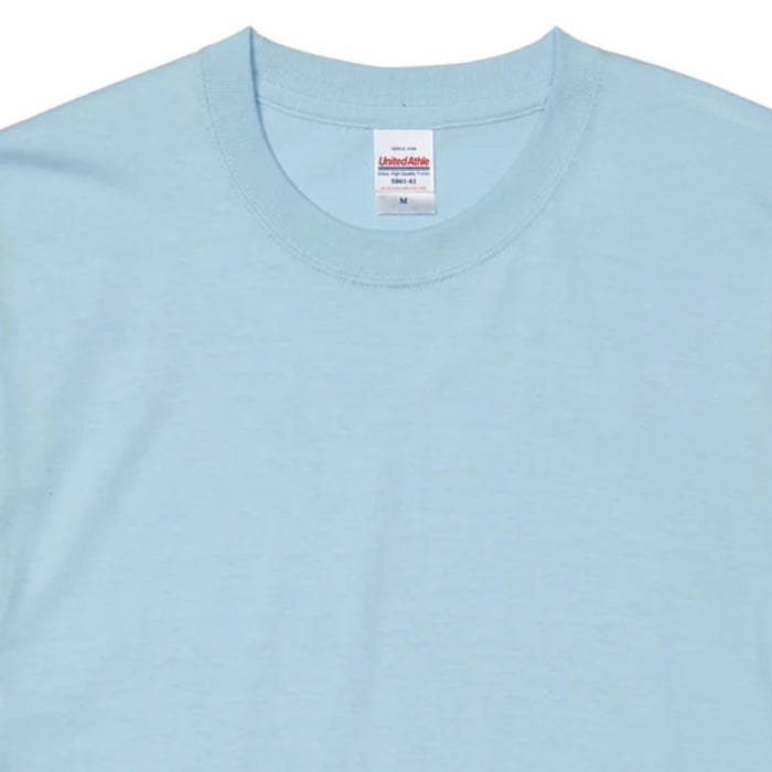 United Athle 5001 Classic Fit 5.6oz T-Shirt - Light Blue