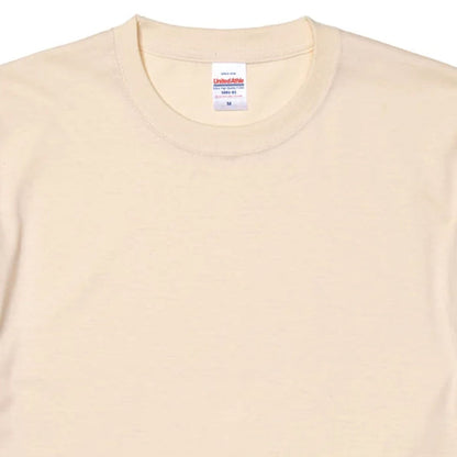 United Athle 5001 Classic Fit 5.6oz T-Shirt - Natural