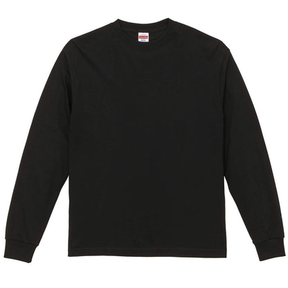 United Athle Classic Premium Long Sleeve 6.2oz Tee - Black