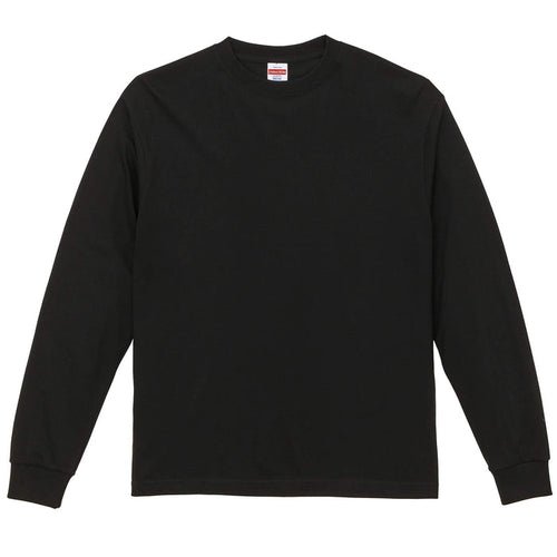 United Athle Classic Premium Long Sleeve 6.2oz Tee - Black