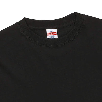 United Athle Classic Premium Long Sleeve 6.2oz Tee - Black