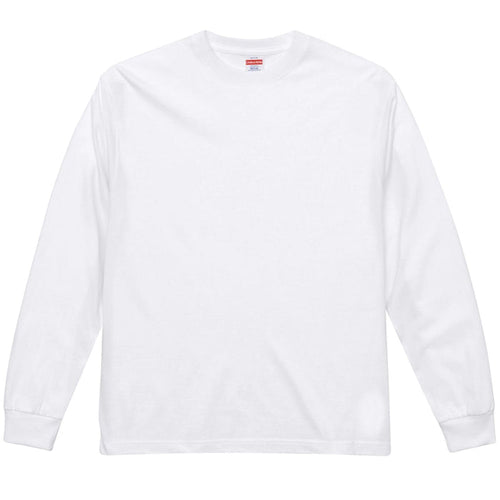United Athle Classic Premium Long Sleeve 6.2oz Tee - White