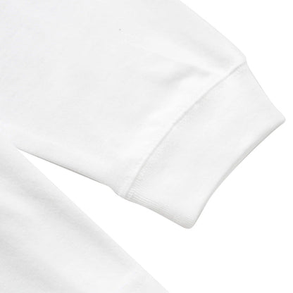United Athle Classic Premium Long Sleeve 6.2oz Tee - White