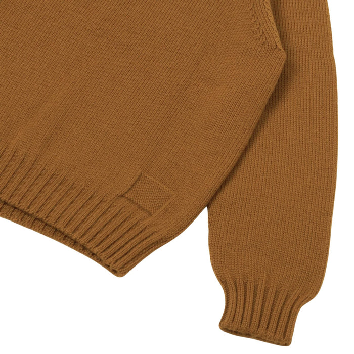 Universal Works Curtis Sweater Shetland Wild - Gold