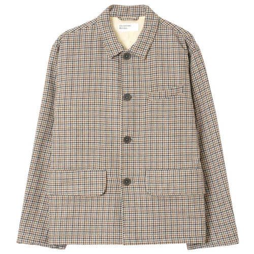 Universal Works Lester Dogtooth Franck Jacket - Tapue