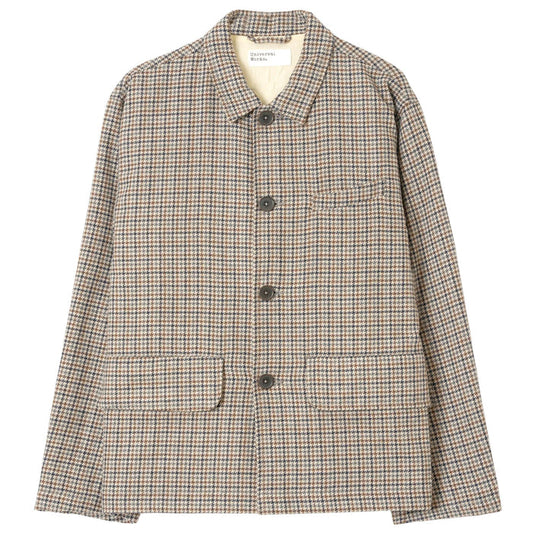 Universal Works Lester Dogtooth Franck Jacket - Tapue