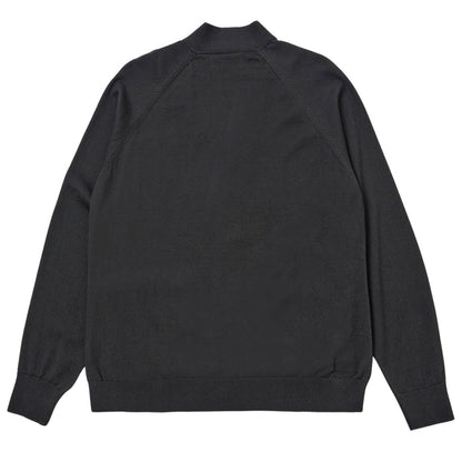 Universal Works Loose Cardigan II Merino - Charcoal