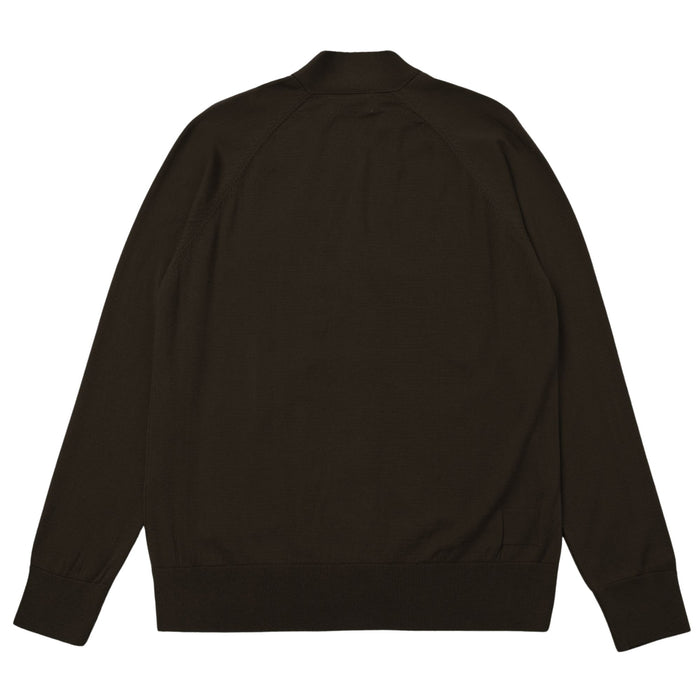 Universal Works Loose Cardigan II Merino - Espresso