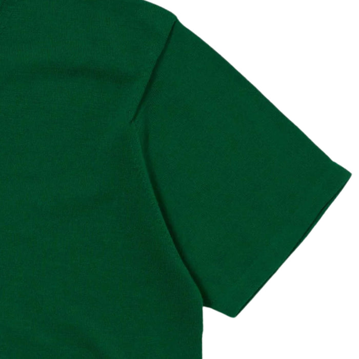 Universal Works Merino Fine Knit T-Shirt - Green