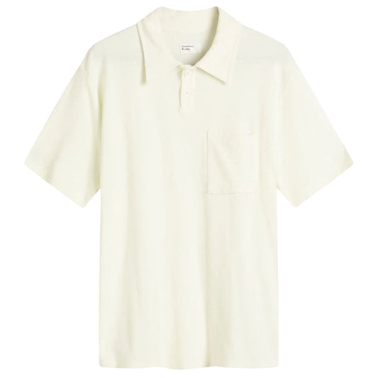 Universal Works Newlyn Terry Polo - Ecru