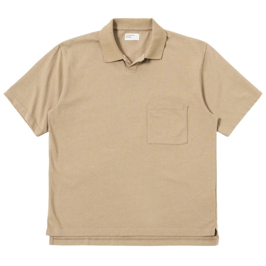 Universal Works Rugby Jersey Polo - Sand