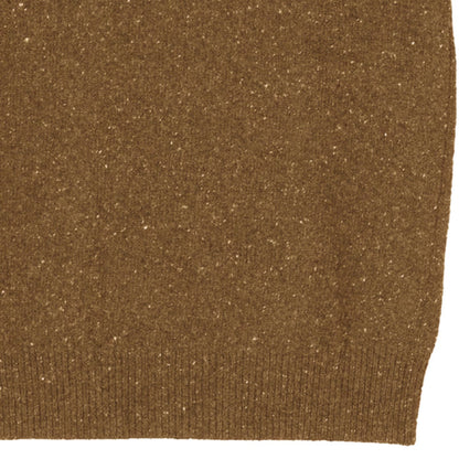 Universal Works Sweater Vest Wool Fleck - Brown