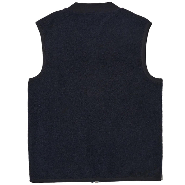 Universal Works Zip Waistcoat - Navy