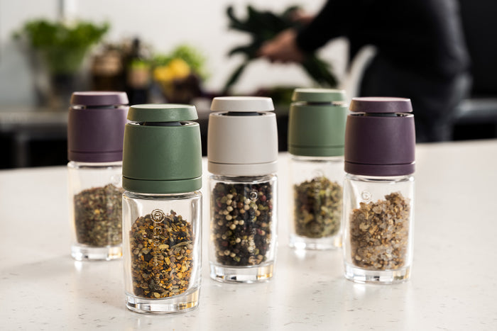 Vaasa grinder, green 13cm