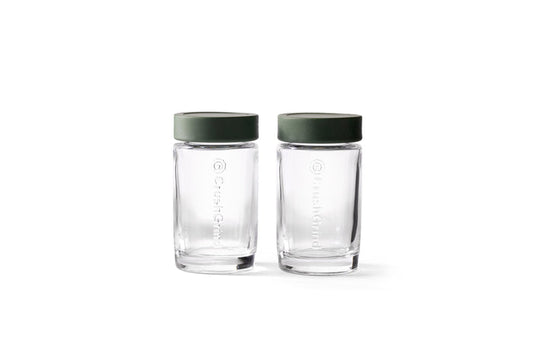 Vaasa spice jar set, green