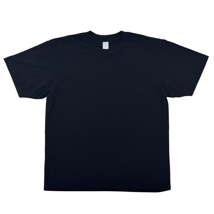 Velva Sheen Blank Short Sleeve Crew Neck T-Shirt - Black