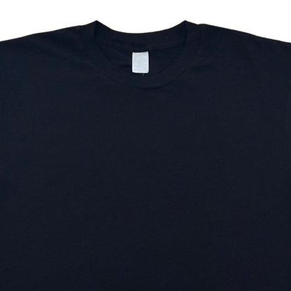 Velva Sheen Blank Short Sleeve Crew Neck T-Shirt - Black
