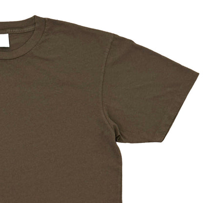 Velva Sheen Blank Short Sleeve Crew Neck T-Shirt - Olive