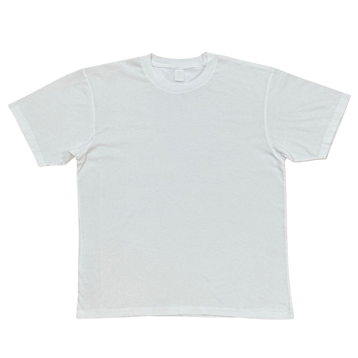 Velva Sheen Blank Short Sleeve Crew Neck T-Shirt - White