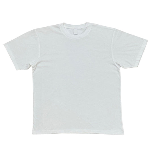 Velva Sheen Blank Short Sleeve Crew Neck T-Shirt - White