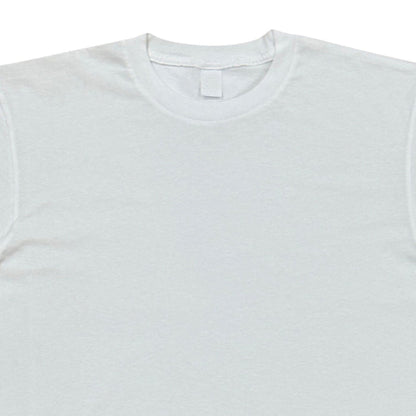 Velva Sheen Blank Short Sleeve Crew Neck T-Shirt - White