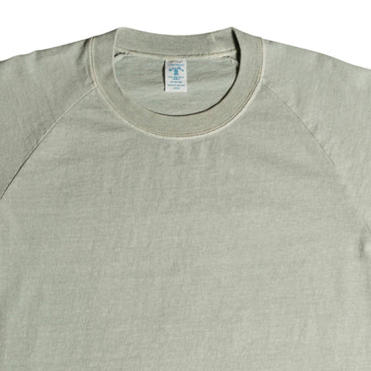 Velva Sheen Raglan Short Sleeve Crew Neck T-Shirt - Grey