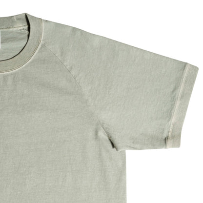 Velva Sheen Raglan Short Sleeve Crew Neck T-Shirt - Grey