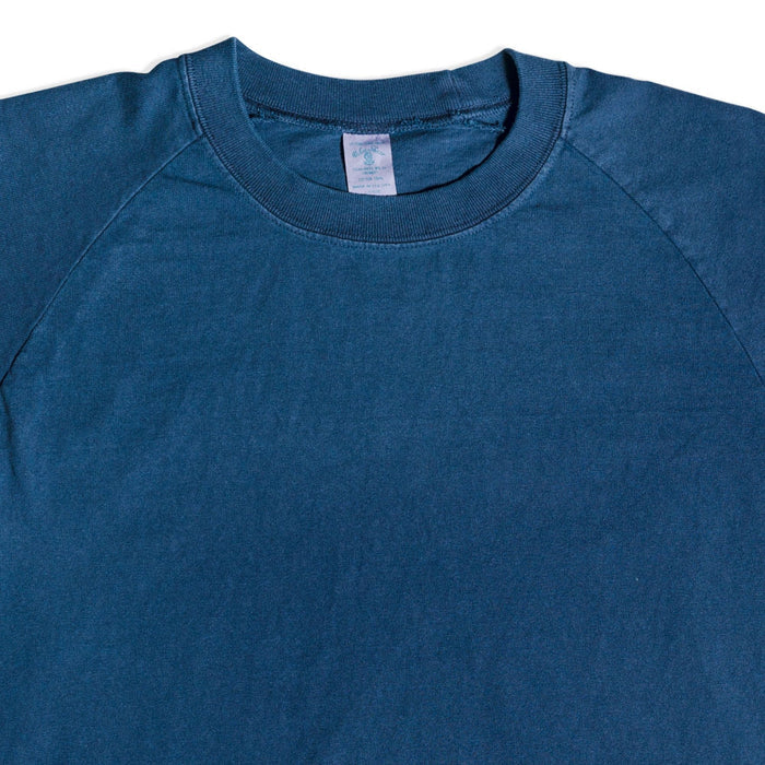 Velva Sheen Raglan Short Sleeve Crew Neck T-Shirt - Navy