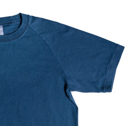 Velva Sheen Raglan Short Sleeve Crew Neck T-Shirt - Navy