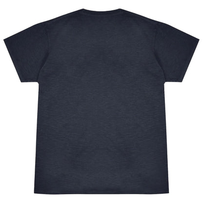 Velva Sheen Rolled Short Sleeve Crew Neck T-Shirt - Navy