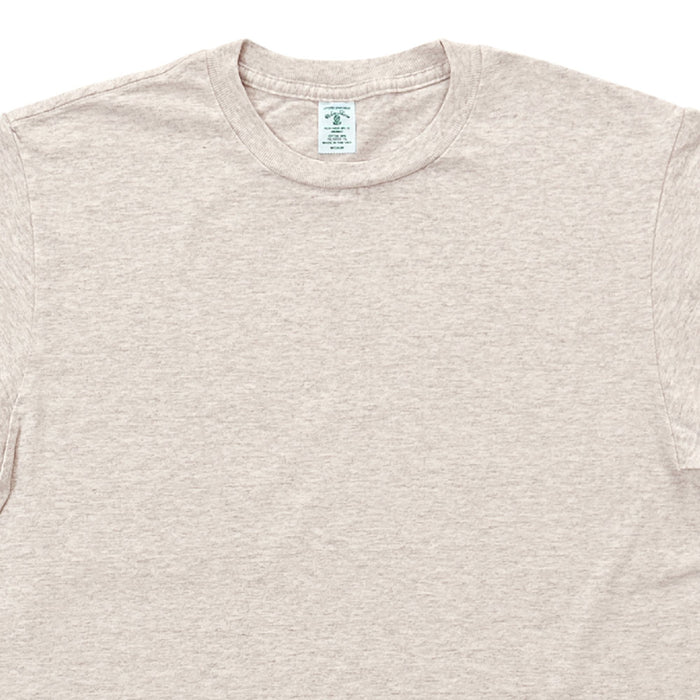 Velva Sheen Short Sleeve Crew Neck T-Shirt - Oatmeal