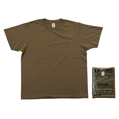 Velva Sheen Short Sleeve Crew Neck T-Shirt - Olive