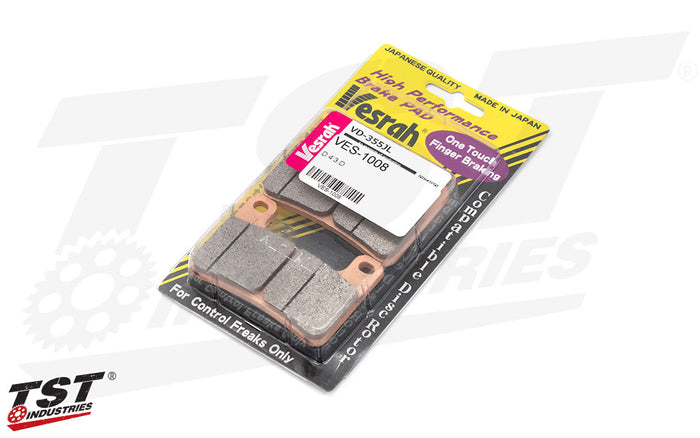 Vesrah JL Front Brake Pads for Select Kawasaki Motorcycles