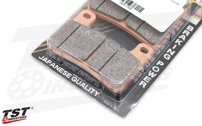 Improve the braking performance of your Kawasaki on the street or track with the Vesrah RJL Brake Pads.