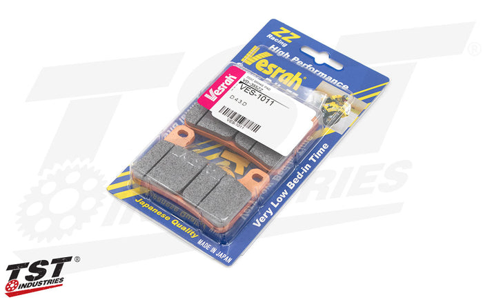Vesrah RJL ZZ Front Race Brake Pads for Select Kawasaki Motorcycles