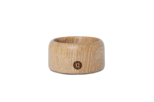 Vik salt jar, oak