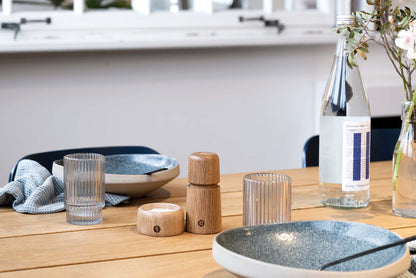 Vik salt jar, oak