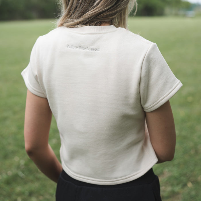 Women's AlpacaCloud® Heavyweight Baby Tee - Follow Your Legend