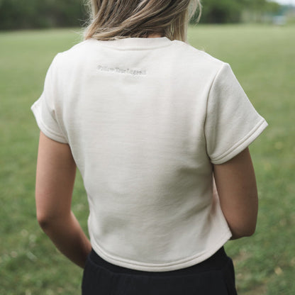 Women's AlpacaCloud® Heavyweight Baby Tee - Follow Your Legend