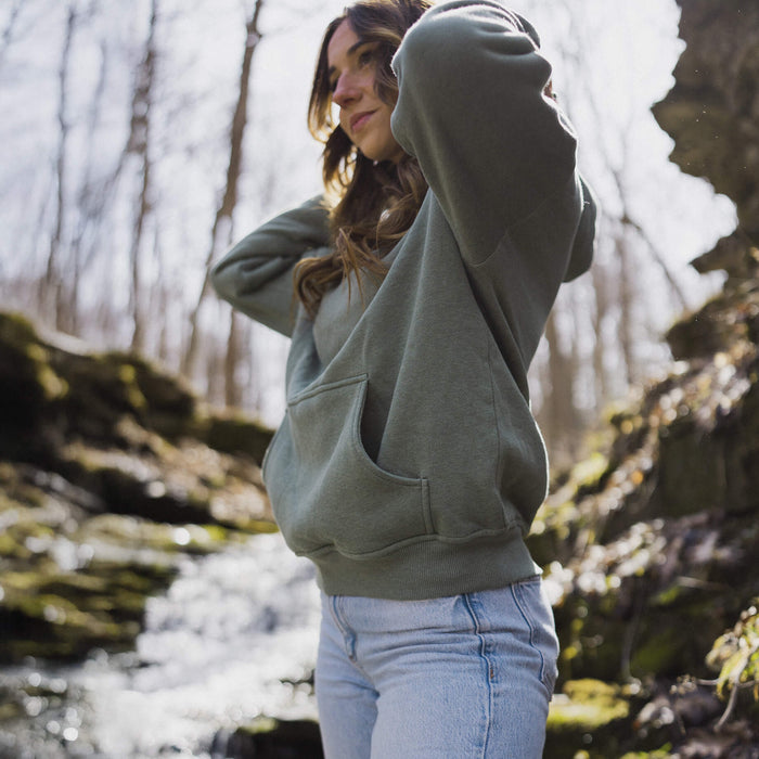 Women's AlpacaCloud® Heavyweight Hoodie - Follow Your Legend