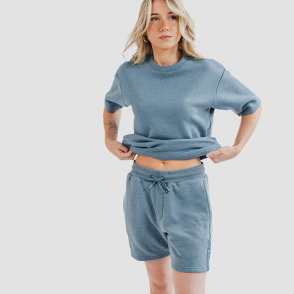 Women's AlpacaCloud® Oversized Heavyweight Tee - Follow Your Legend