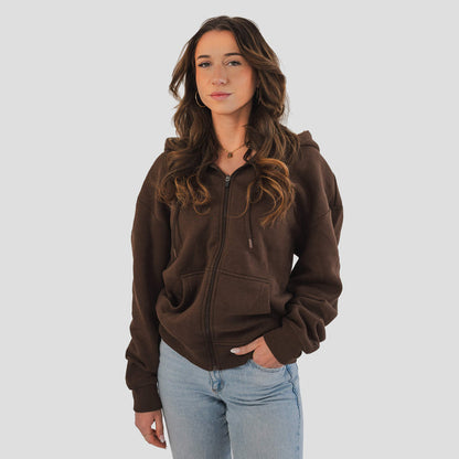 Women's AlpacaCloud® Zip Hoodie - Follow Your Legend