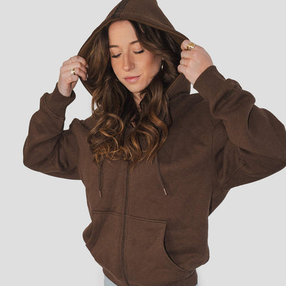 Women's AlpacaCloud® Zip Hoodie - Follow Your Legend