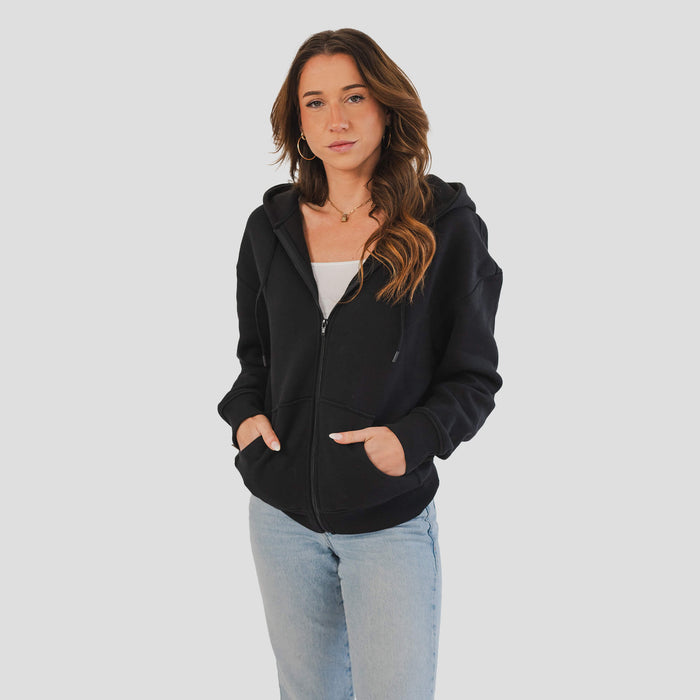 Women's AlpacaCloud® Zip Hoodie - Follow Your Legend