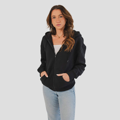 Women's AlpacaCloud® Zip Hoodie - Follow Your Legend