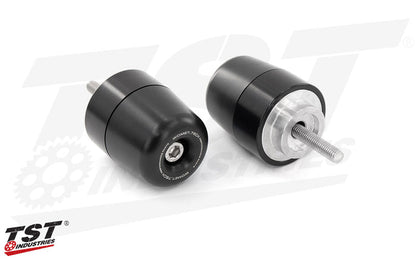 Delrin sliders help to protect the upper fairings and hand controls of your Aprilia RS 660.